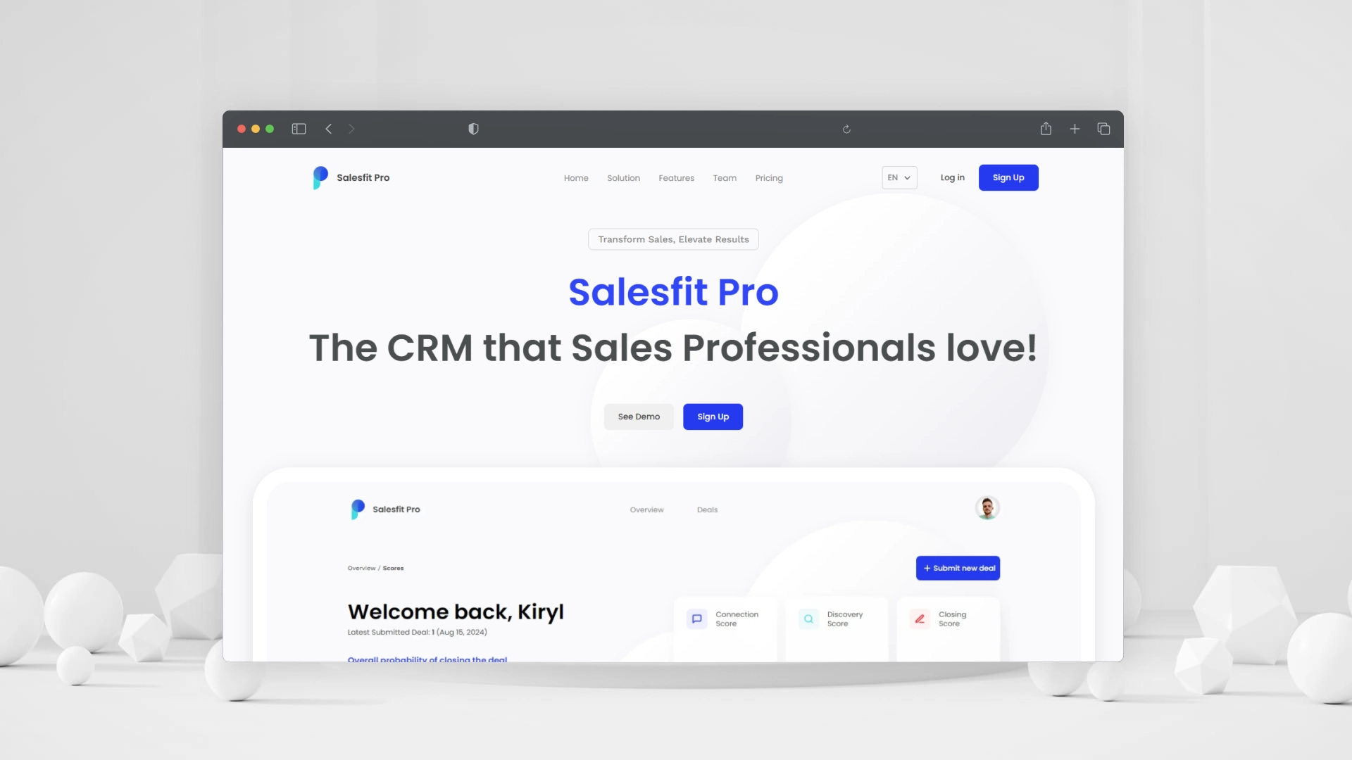 Salesfit Pro